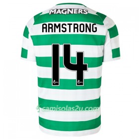 Camisolas de Futebol Celtic Armstrong 14 Equipamento Principal 2018/19 Manga Curta